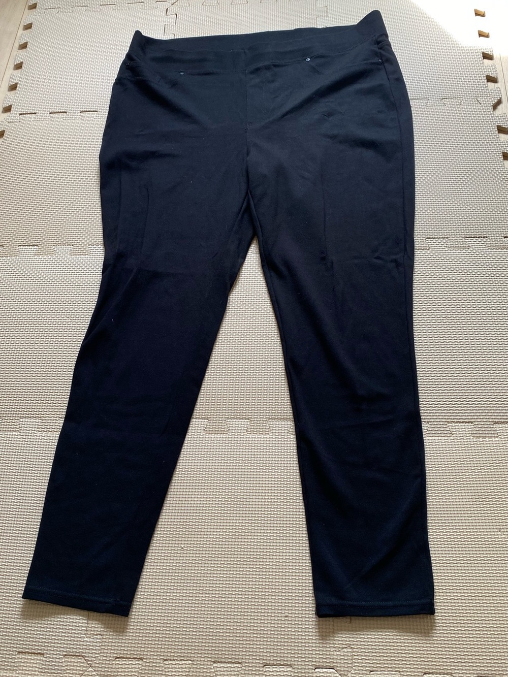 Seven7 Black Pull-On Leggings Size XXL